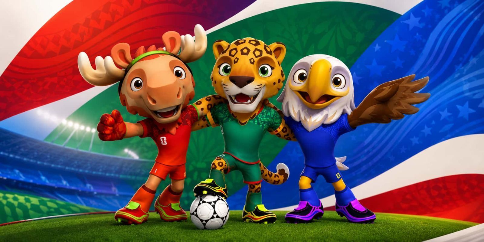 Mascotas oficiales del Mundial 2026