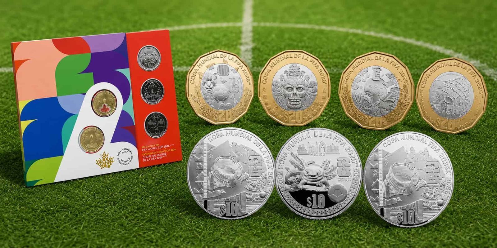 Monedas del Mundial 2026