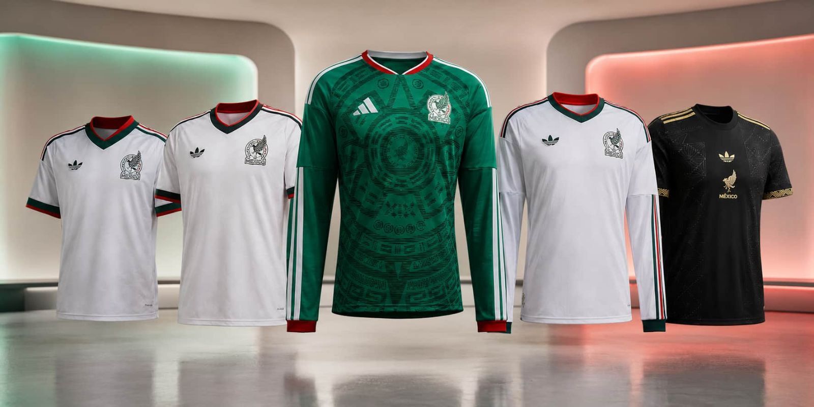 Uniforme de México para el Mundial de 2026