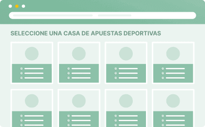 Elige un sitio web de apuestas