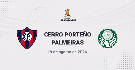Cerro Porteño vs Palmeiras